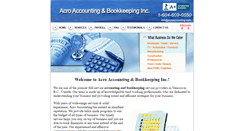 Desktop Screenshot of acroaccounting.com
